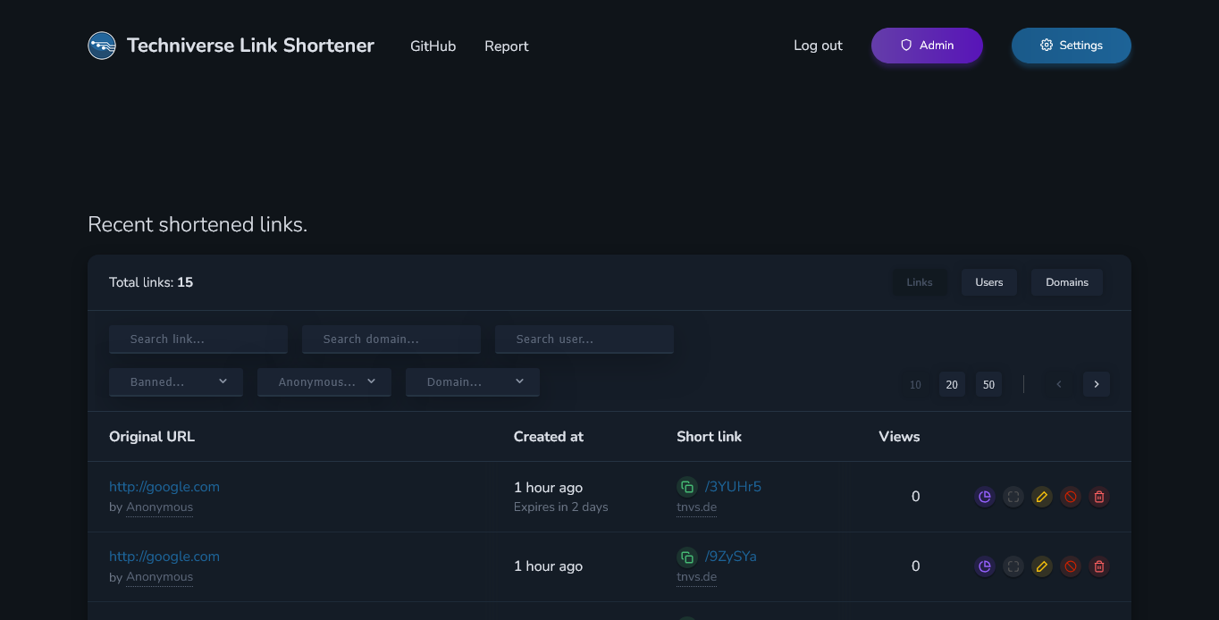 Kutt Dark Mode CSS Vorschau